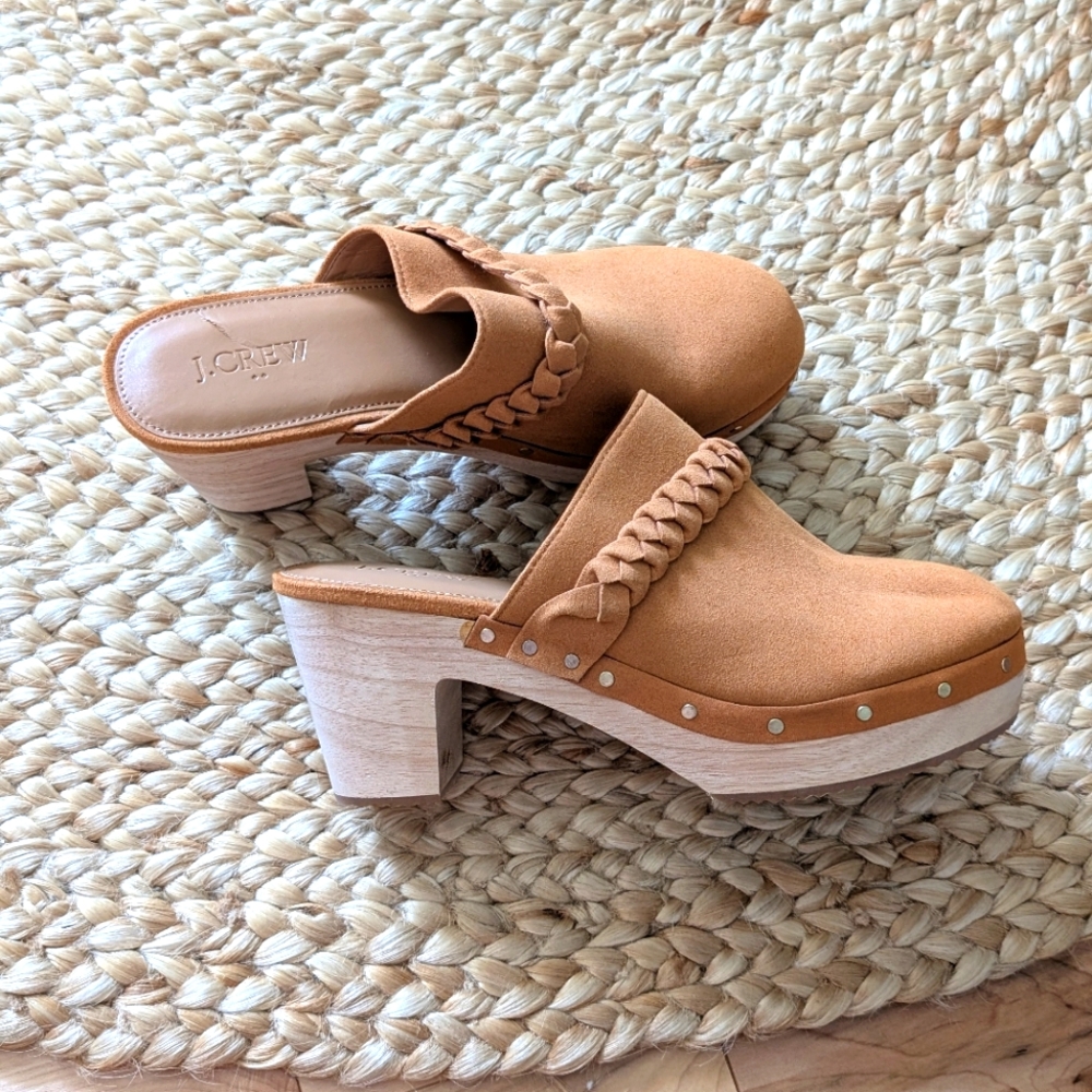 J. Crew Braided Clogs